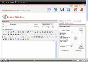 Tutorial en inglés Joomla! 11: Introducción al gestor de contenido