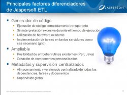 ETL de Jaspersoft. Introducción y demo.