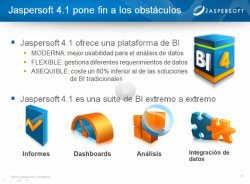 Introducción a las novedades en Jaspersoft 4.1