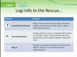 Logi Info Workshop: Spotlight on Handling Flexible Schemas
