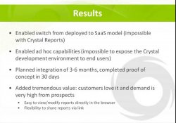 Getting Beyond Crystal Reports