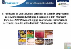 Introducción a SI Foodware, la solución estándar de gestión empresarial para Alimentación & Bebidas