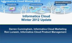 Nuevas funcionalidades de la solución para el análisis y calidad de datos SaaS Informatica Cloud 