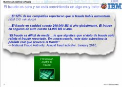 Prevención del fraude con IBM Business Analytics