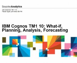 What-if, Planning, Análisis y Forecasting con IBM Cognos TM1 10