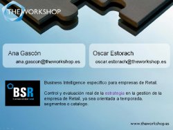 Control total de stocks con BSR. de theworkshop.es