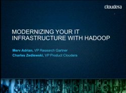 Modernice su infraestructura IT con Cloudera. Webinar en inglés de 1 hora. 