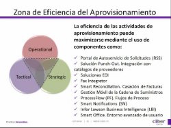 Aprovisionamiento. Visión Estratégica con Infor Lawson, por Ciber
