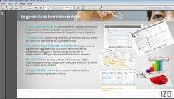 Requerimientos y características que debe cumplir una herramienta de Social CRM, por IZO. 