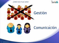 Características y funcionalidades de la solución de gestión integral centrada en proyectos Flag Savia