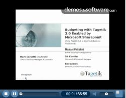 Proceso presupuestario colaborativo con Tagetik 3.0 y Microsoft SharePoint