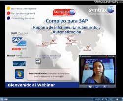 SAP: Distribución y Automatización de Reports, con Symtrax Compleo. Introducción y demo. 